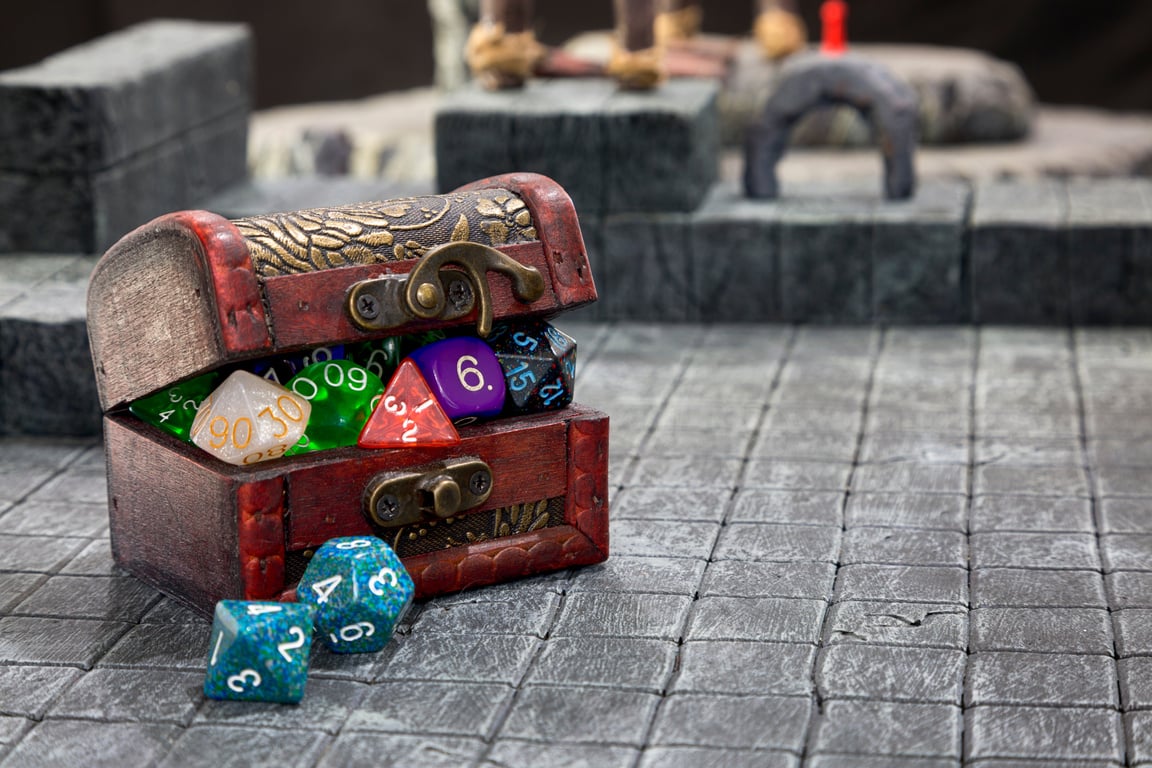 Treasure Chest of Dice